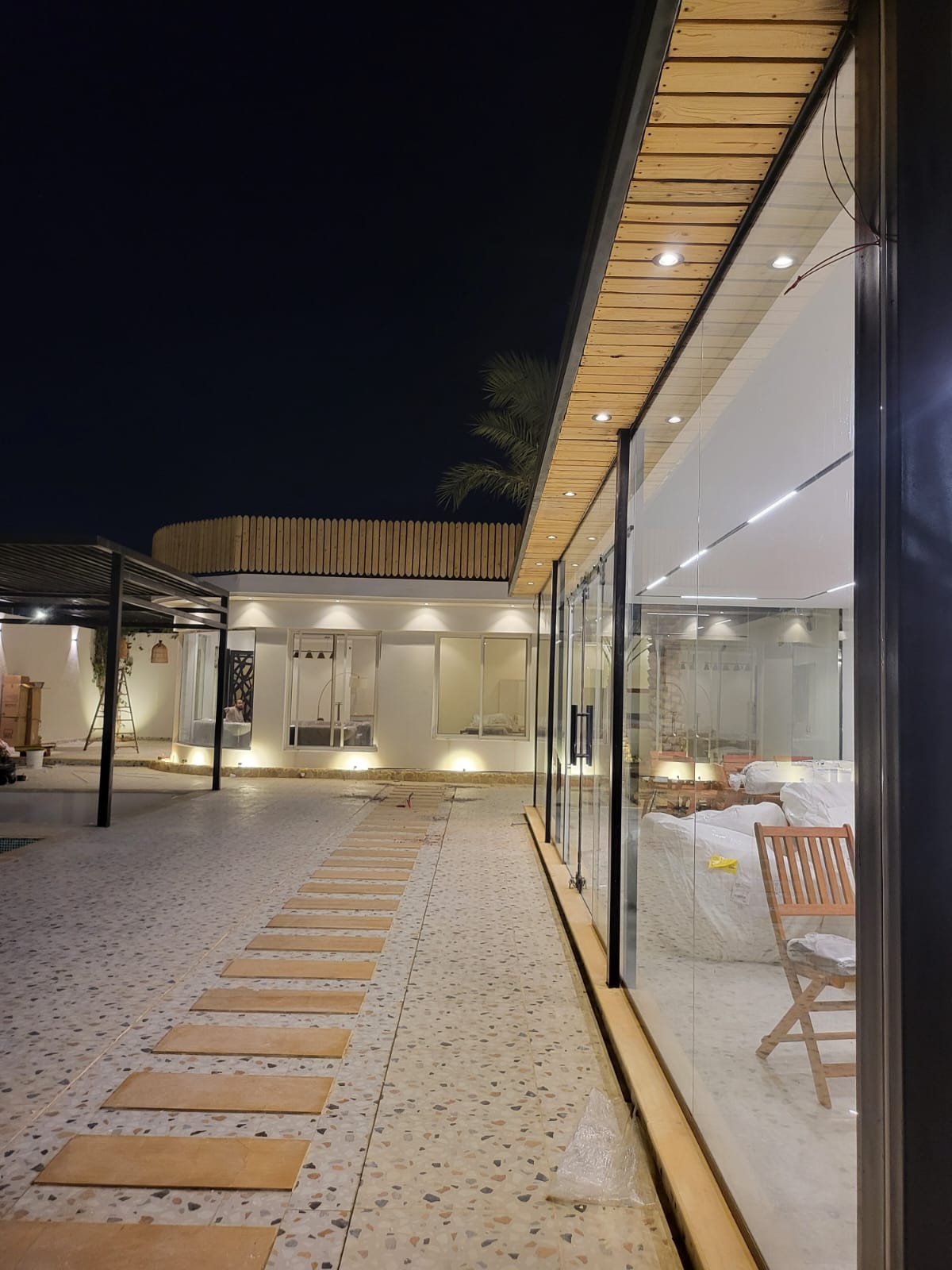 White Villa Exterior